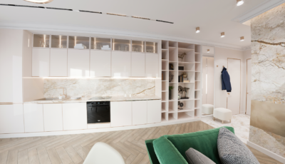 Виртуальный тур по двухкомнатной квартире 3D Model