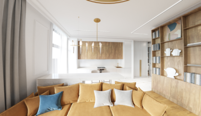 3D тур по трехкомнатной квартире “Фьюжн”