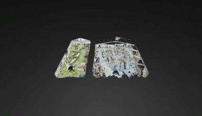 Matterport тур по первому музею авиации в Великобритании 3D Model