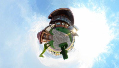 Зимний дом из двойного бруса “Мартин” 3D Model