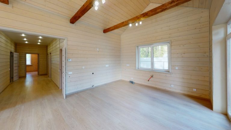Matterport тур по коттеджу «Вуокса» в Ленинградской области