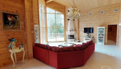 Виртуальный тур по элитному дому в Ленинградской области 3D Model