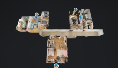 3d рендер апартаментов 3D Model